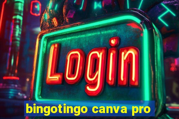 bingotingo canva pro